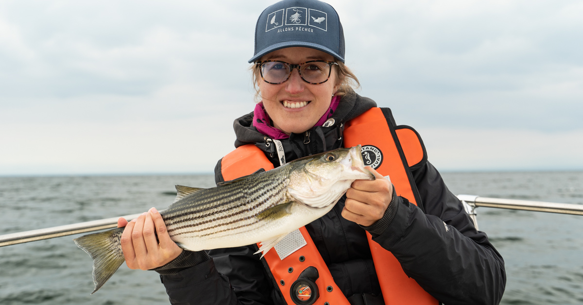 Fishing for Striped Bass
