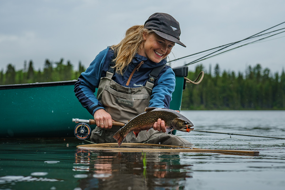 Trout fishing