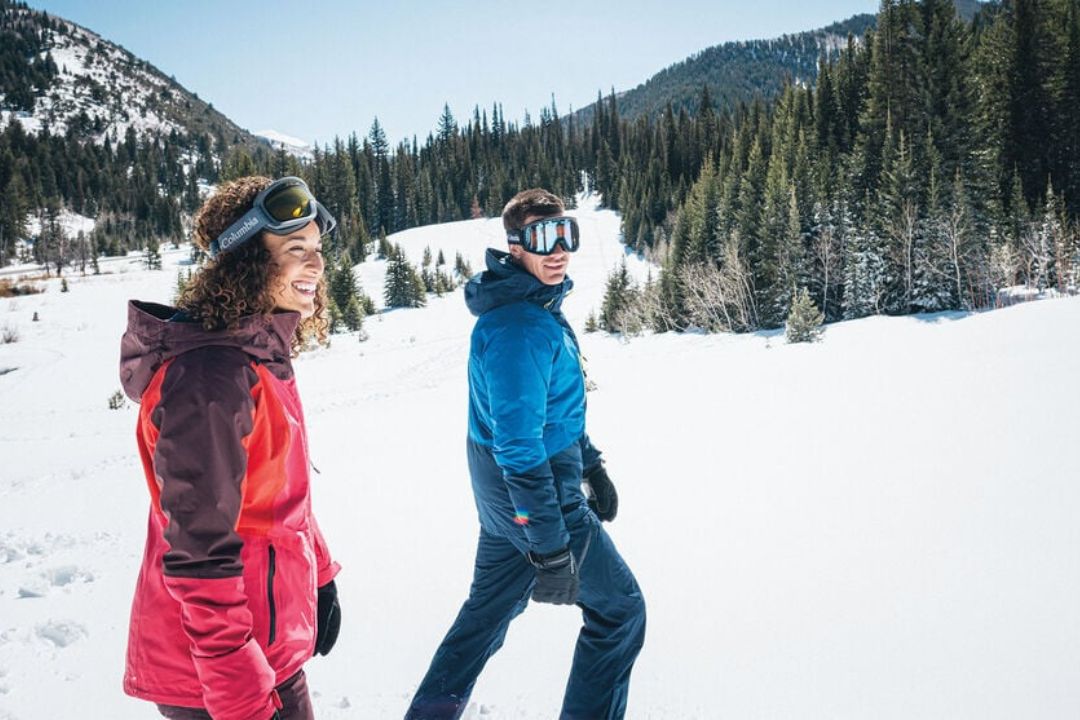 winter with Omni-Heat by Columbia